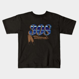 308 (Brown) Kids T-Shirt